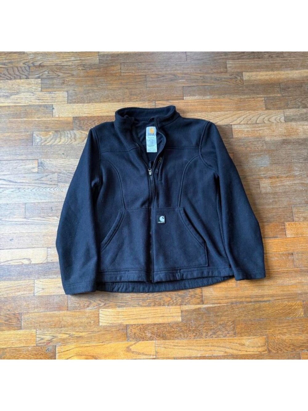 Carhartt black fleece jacket